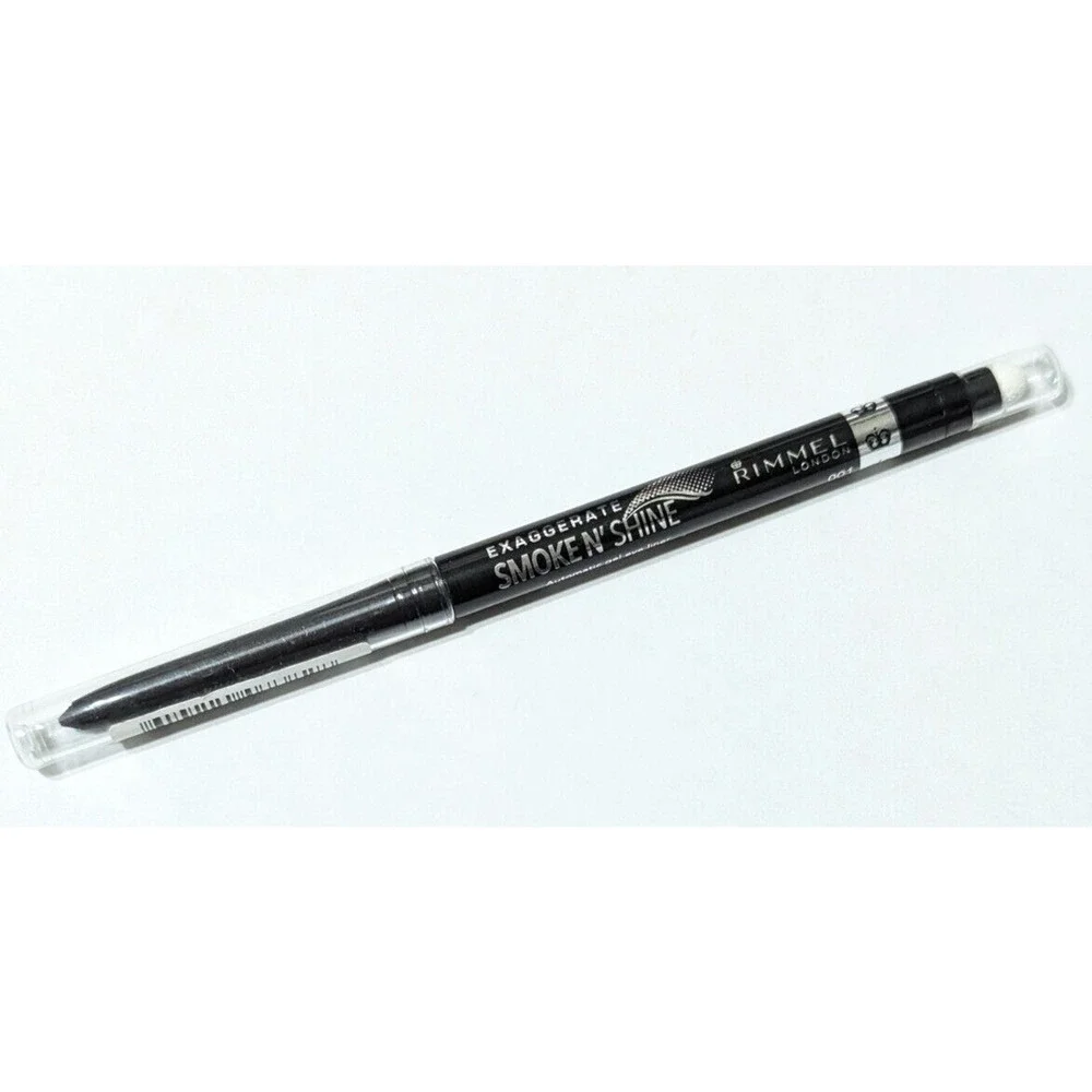 Rimmel Exaggerate Smoke N' Shine Automatic Gel Eyeliner, 001 Little Black Smokey